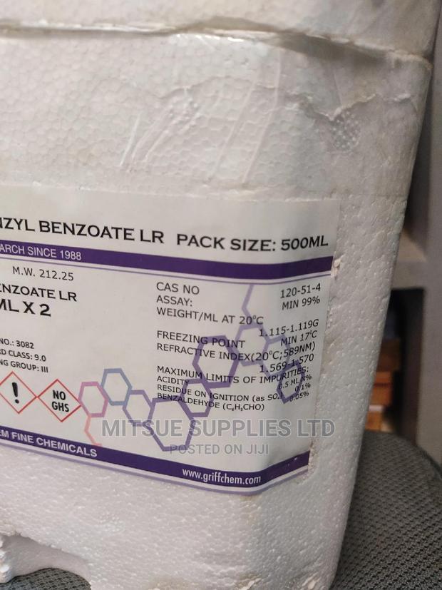 Benzyl Benzoate 500ml Griffchem - thumbnail 2