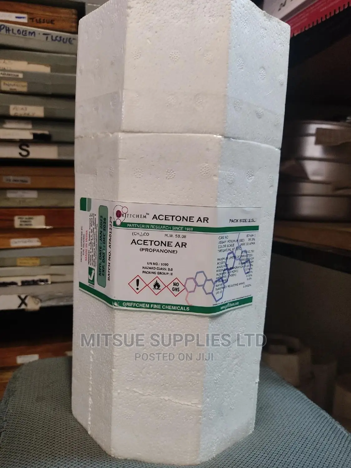 Acetone 2.5L AR ( Propanone)