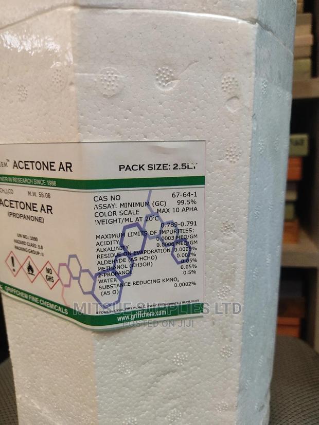 Acetone 2.5L AR ( Propanone) - thumbnail 3