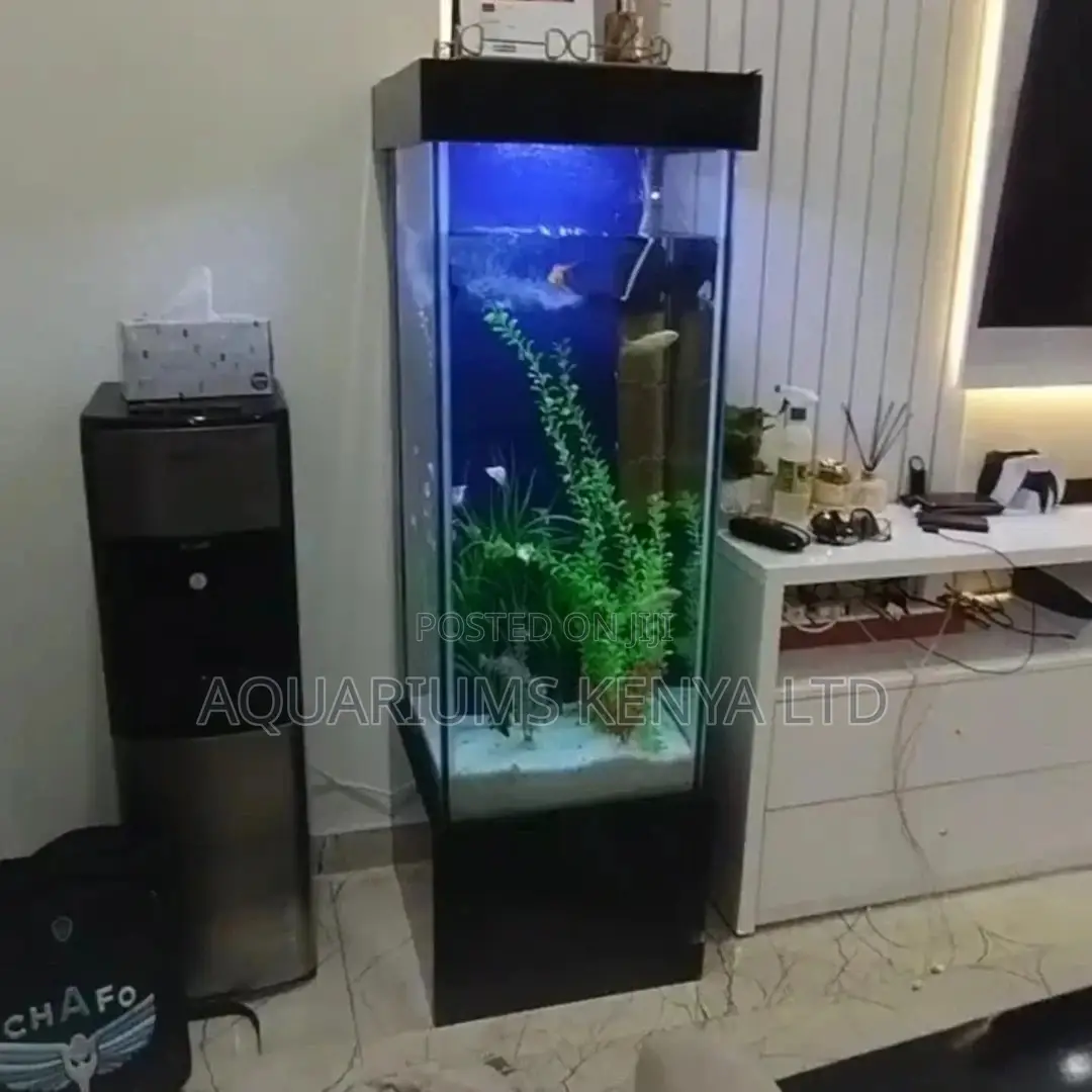 Tower Aquarium With Aquarium Stand