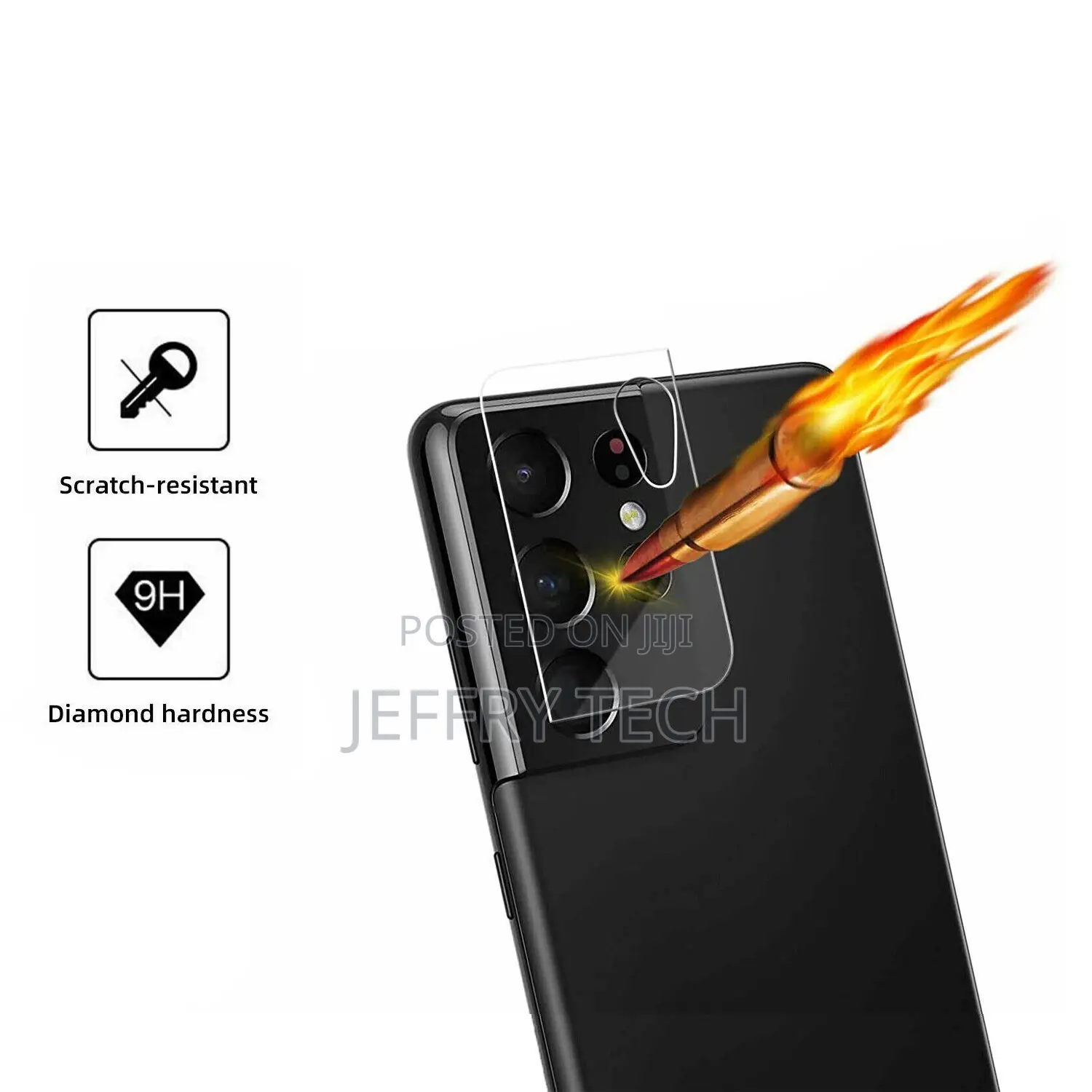 Camera Lens Glass Protector for Samsung Galaxy S21 Ultra