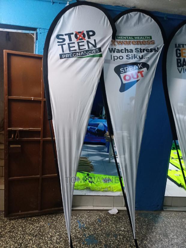 Teardrop Banners Double Sided, 3.5m - thumbnail 2