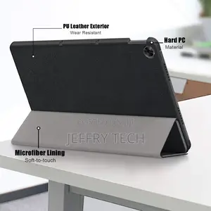 Slim Trifold Flip Case Cover for Realme Pad 10.4 Inch, Black