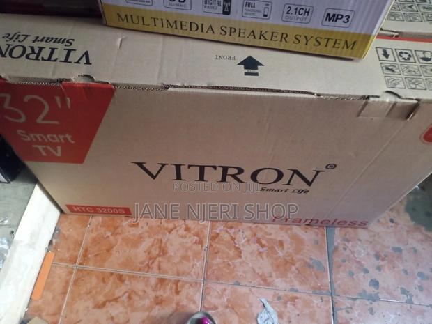 Vitron 32 Inches Smart Android Tv Flameless - thumbnail 3