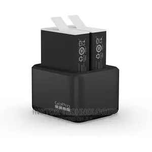 Gopro Dual-Battery Charger With Two Enduro Batteries for Her