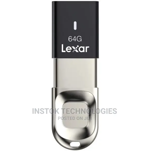 Lexar Jumpdrive Fingerprint F35 64gb USB 3.0 Flash Drive