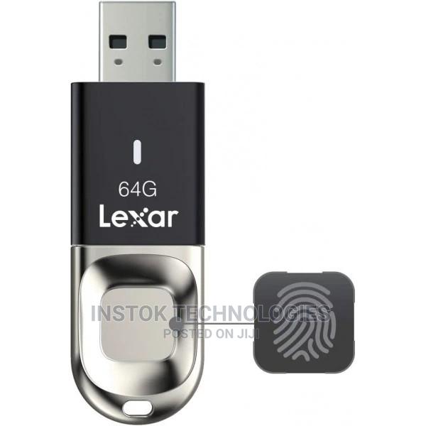 Lexar Jumpdrive Fingerprint F35 64gb USB 3.0 Flash Drive - thumbnail 2