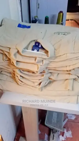Plain and Branded Khaki Polo and T-Shirts, Hoodies