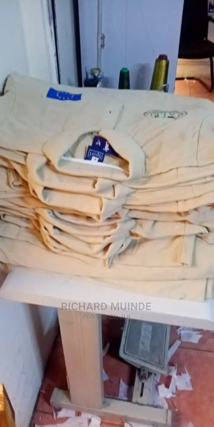 Plain and Branded Khaki Polo and T-Shirts, Hoodies