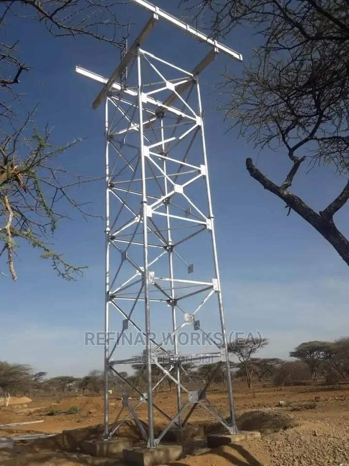 10,000 Liters Water Tower - Fabrication and Installation