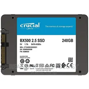 Crucial Internal Ssd Bx500 3D Nand Sata 2.5′′ 240gb
