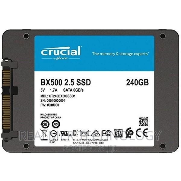 Crucial Internal Ssd Bx500 3D Nand Sata 2.5′′ 240gb