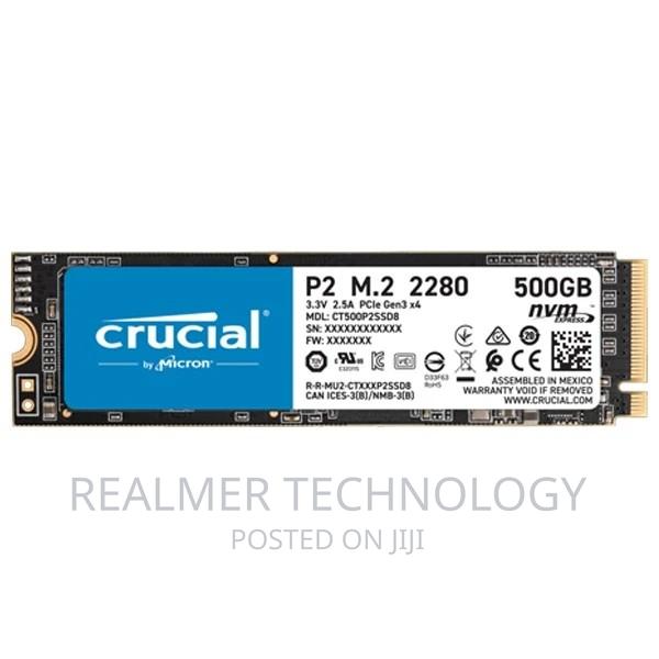 Crucial P2 3D Nand Nvmetm Pcie M.2 2280 Ssd – 500gb