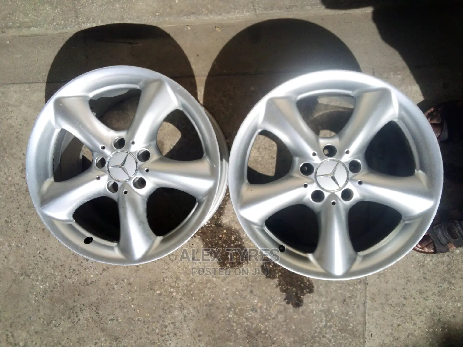 Size 17 Inches Mercedes Benz Original X-Japan Set