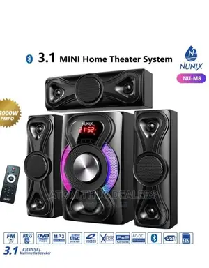 Nunix 3.1CH NU- M8 Home Theater Speaker System