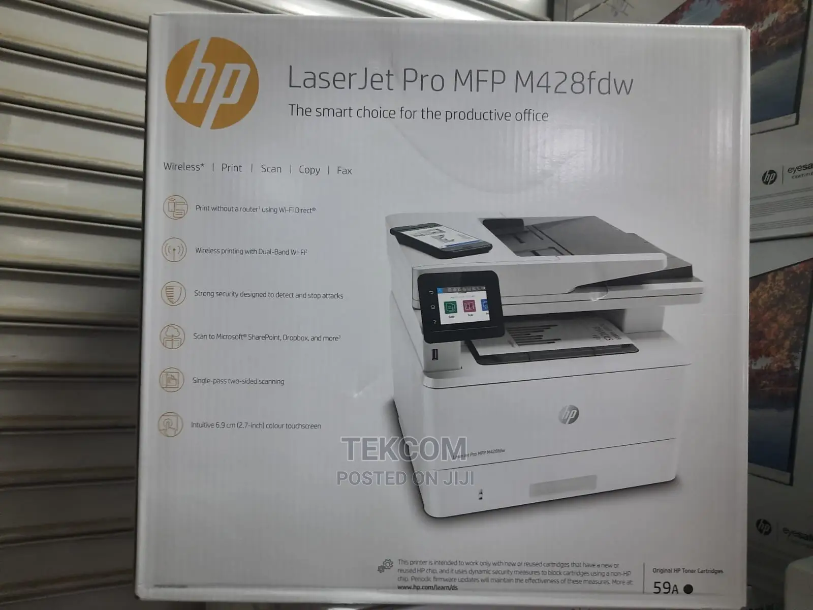 HP Laserjet Pro Wireless M428fdw Black Printer