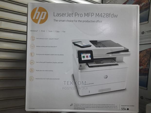 HP Laserjet Pro Wireless M428fdw Black Printer - main view