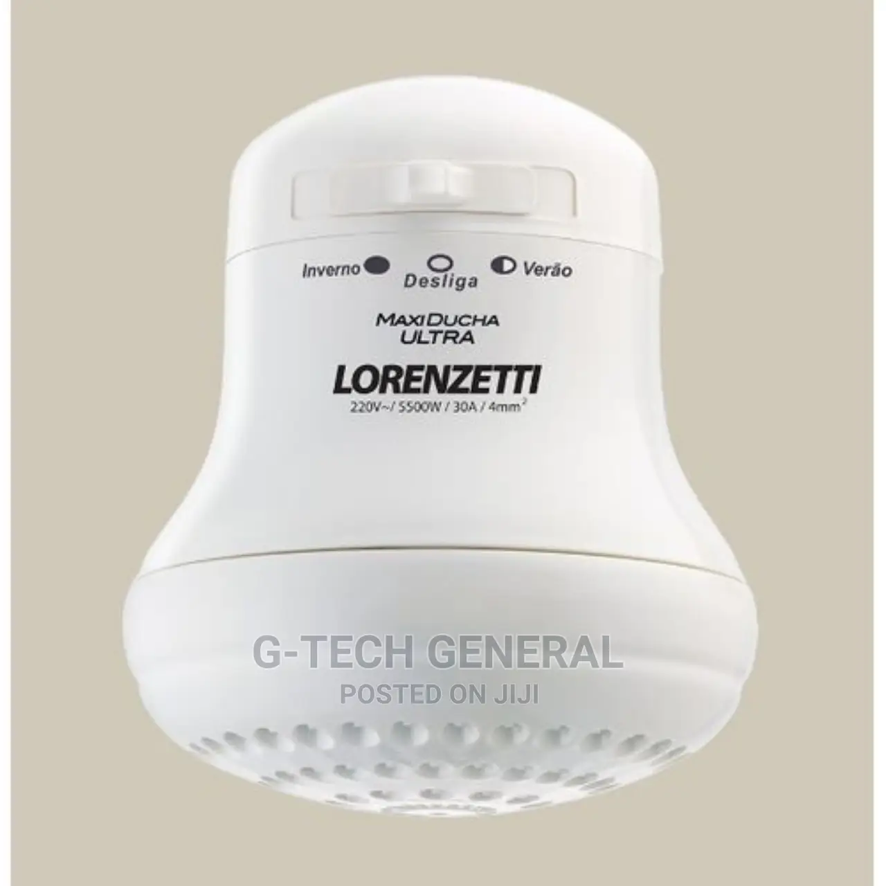 Lorenzetti Maxi Ducha Ultra Instant Shower