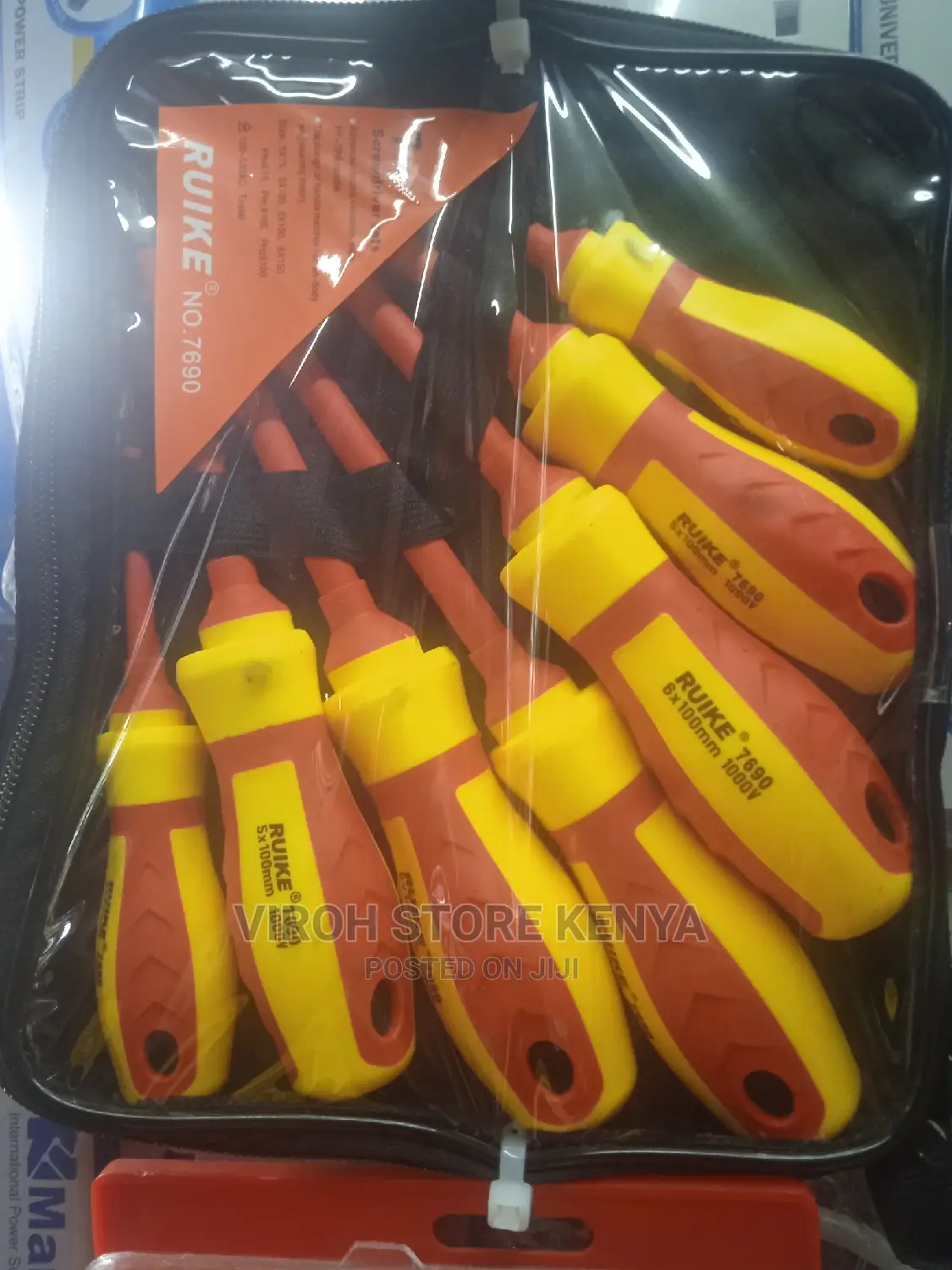Screwdriver Set Star/Flat 7pcs