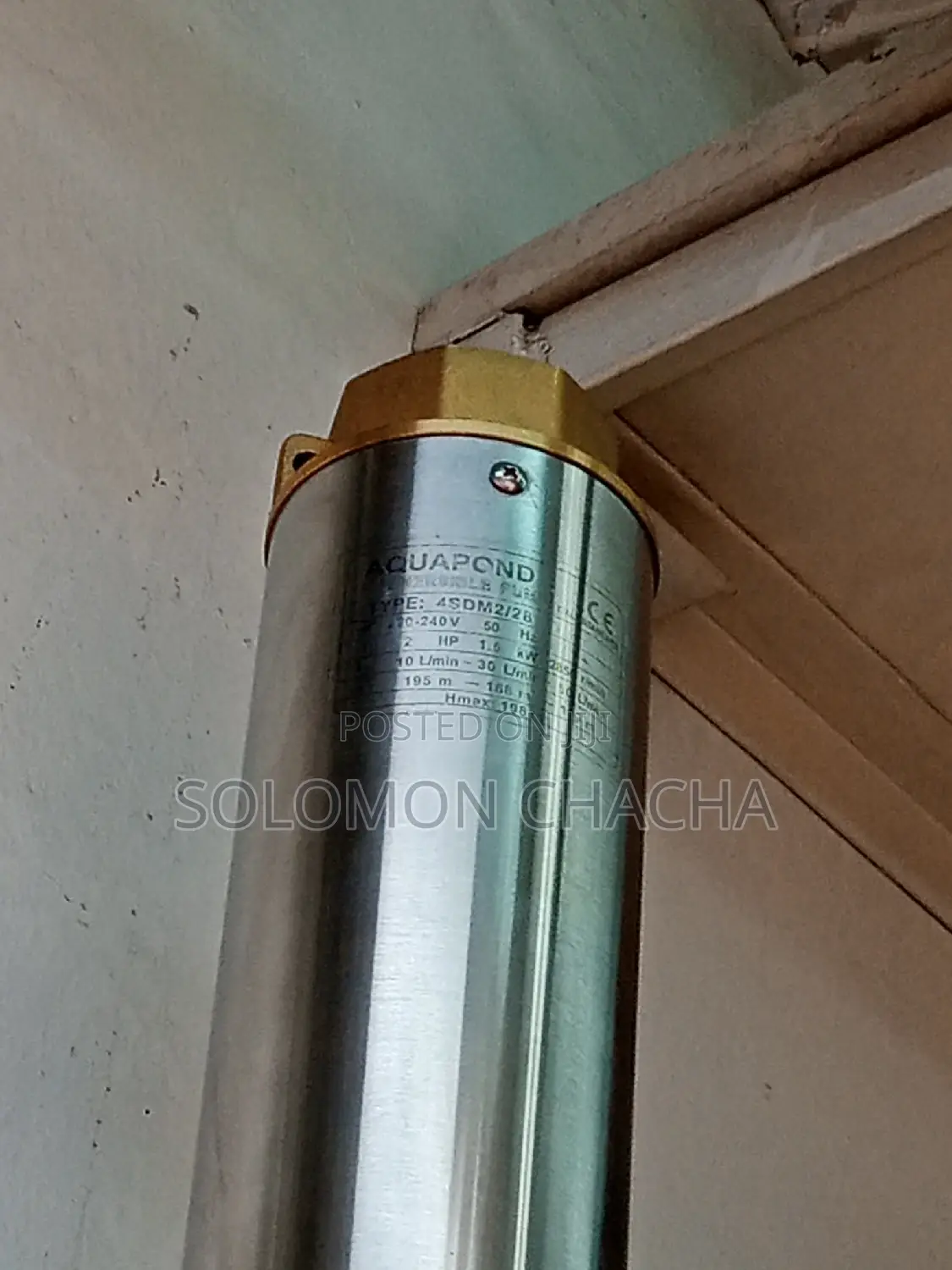 Aquapond 2hp Submersible Pump