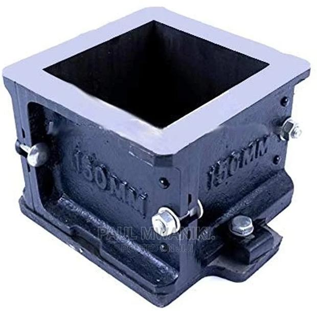 Construction Concrete Cube Moulds - Cast Iron. - main view