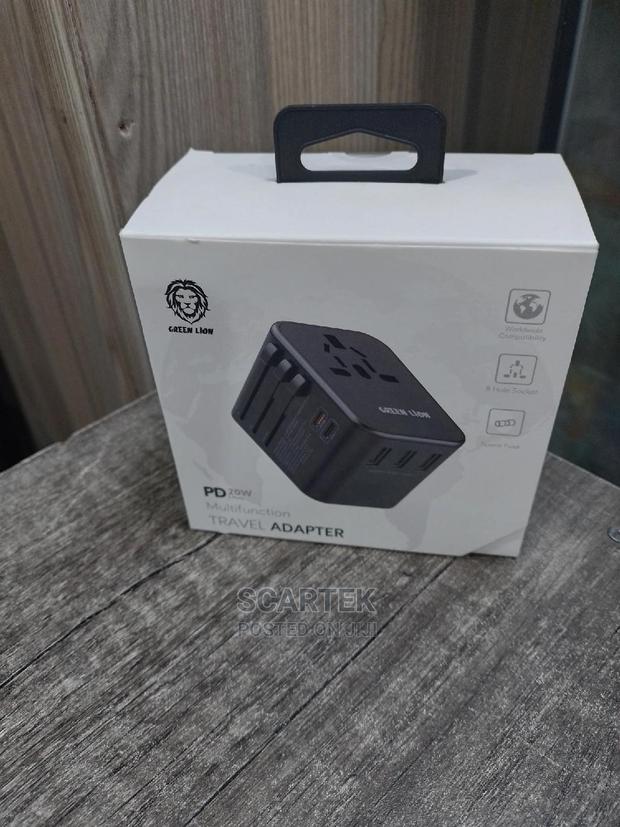 Green Lion Pd 20w Multifunction Travel Adapter ( New)