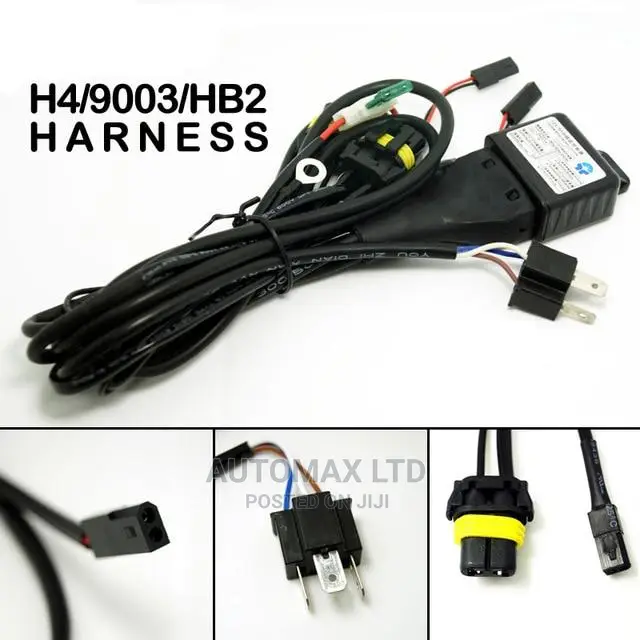 H4 Replacement Wiring Harness. For Toyota,Nissan,Subaru,Vw