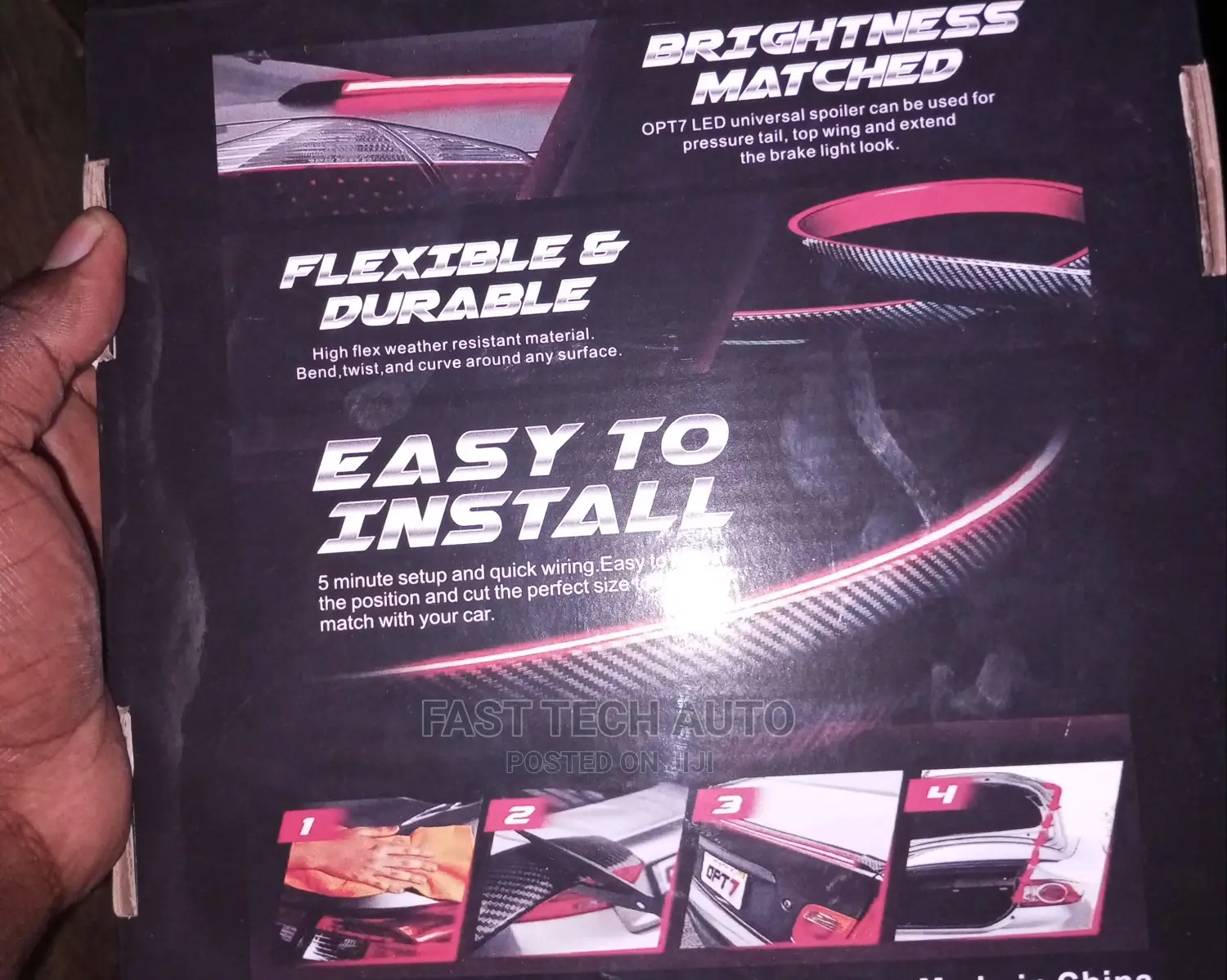 Universal Rear Spoiler Lip Kit