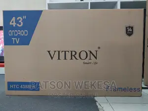 Vitron 43 Inches Smart Android Frameless Tv Htc4388fs