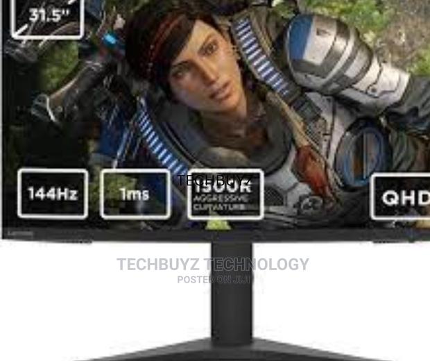 Lenovo G32qc-10 31.5" Curved Gaming Monitor, 2560x1440, 16:9 - thumbnail 2