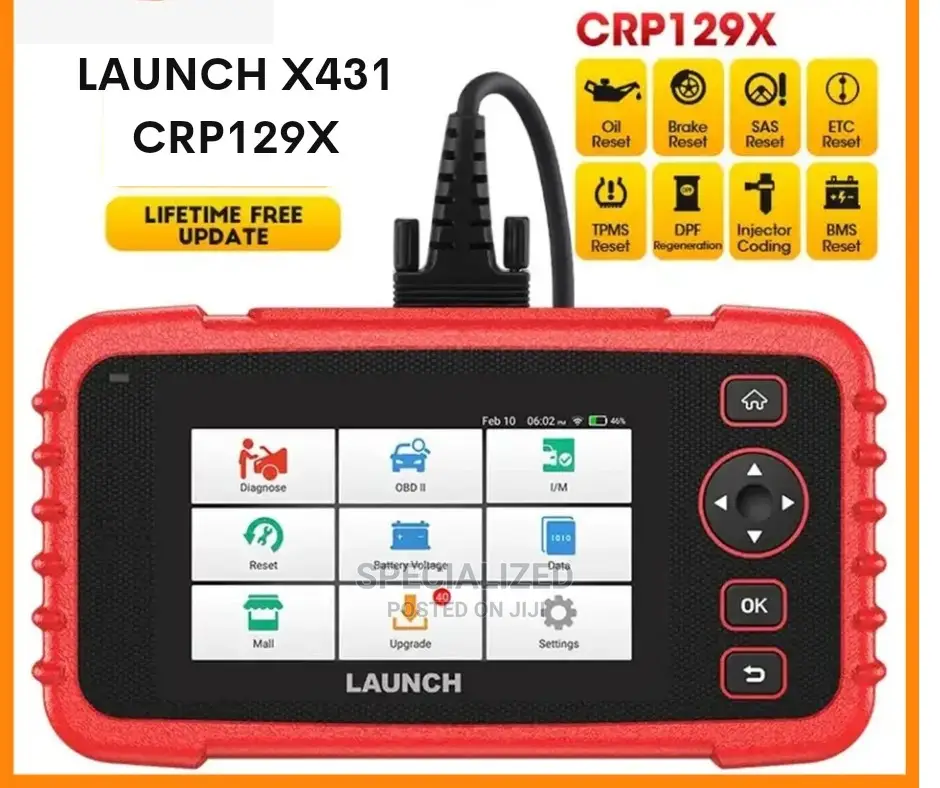 Launch X431 Crp129x Car OBD2 Diagnosis Scanner Machine
