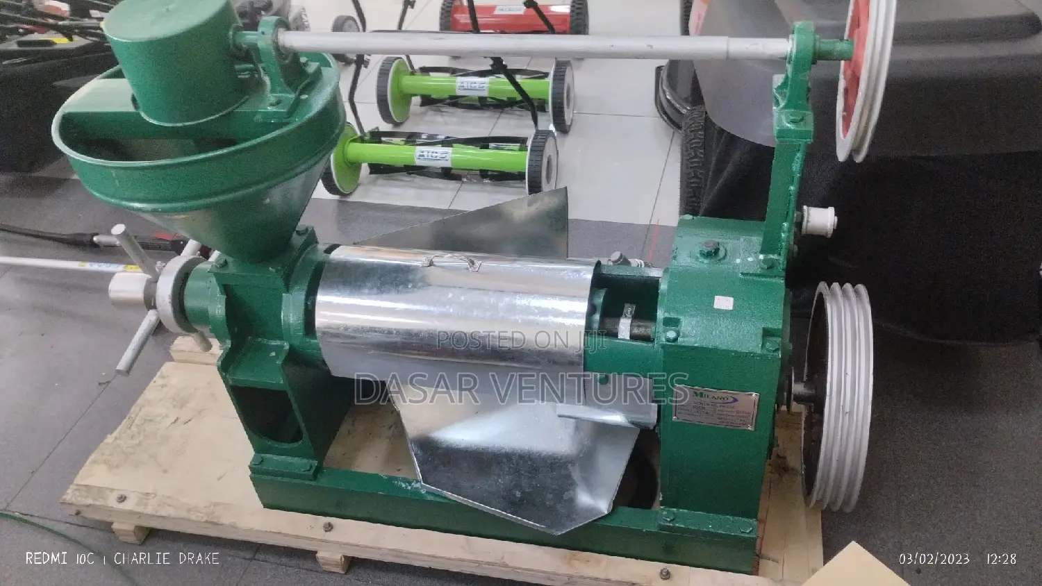 Screw Oil Press MOP 85
