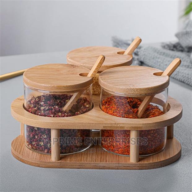 Glass Seasoning Shaker Set - main view