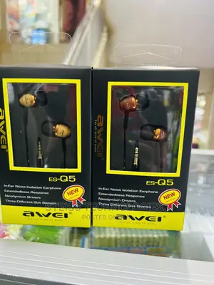 Awei Q5 Wired Earphones.