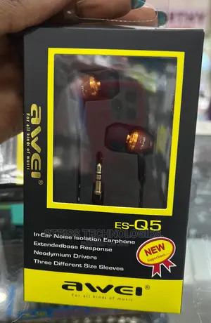 Awei Q5 Wired Earphones.