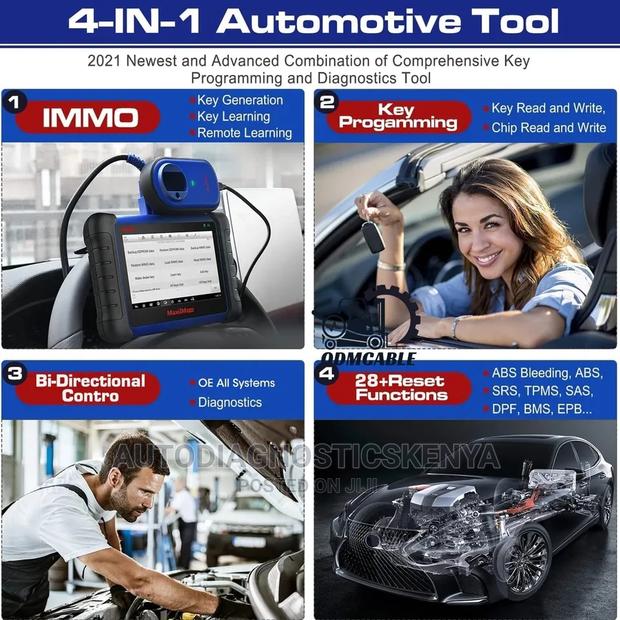 Autel Maxiim Im508s Car Diagnosis Machine Key Programmer - thumbnail 2