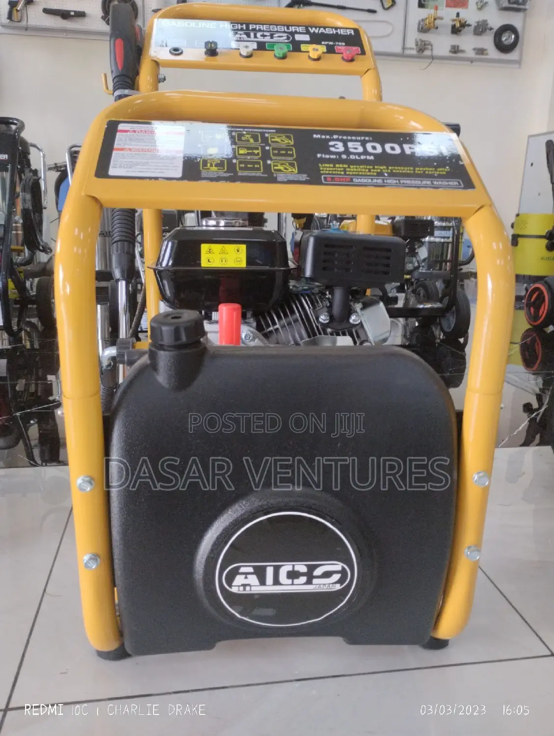 Pressure Washer 3500psi Petrol