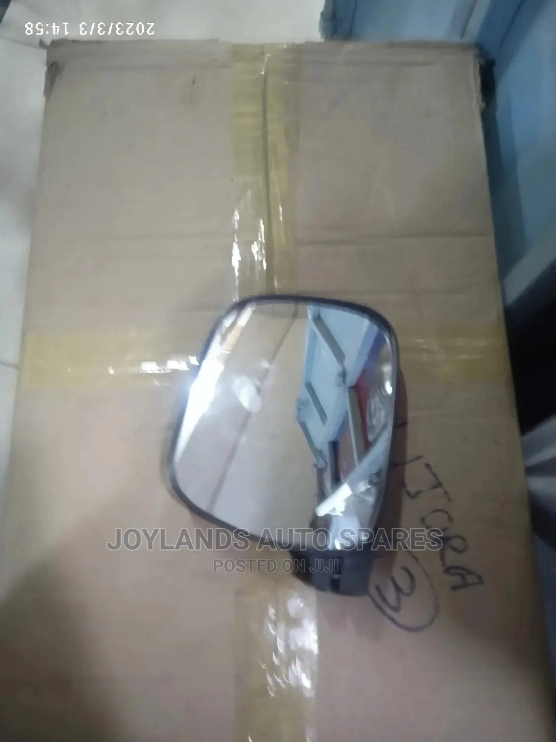 Shark 5l Side Mirror Black Left