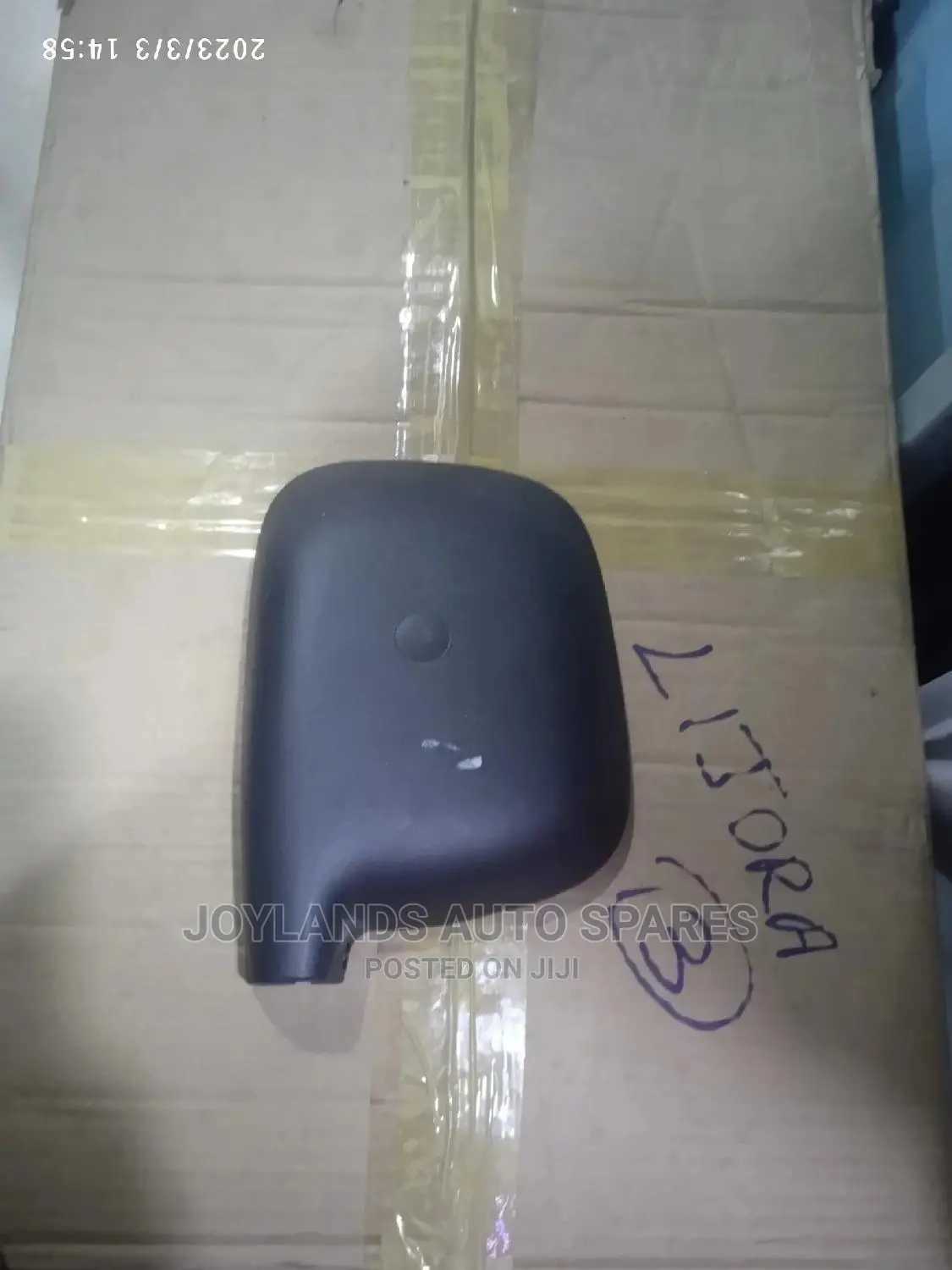Shark 5l Side Mirror Black Left
