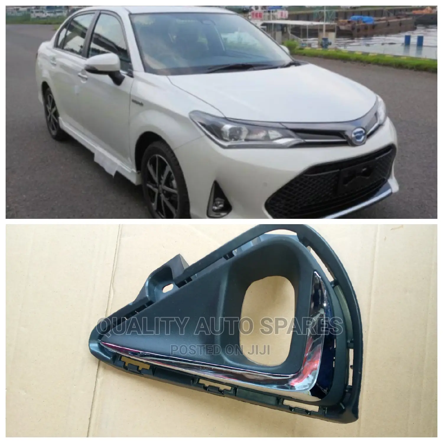 Toyota Axio 2019 Foglight Cover (Set)