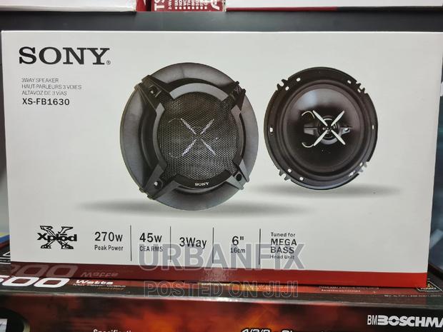 Sony 6 Inch Round Speakers