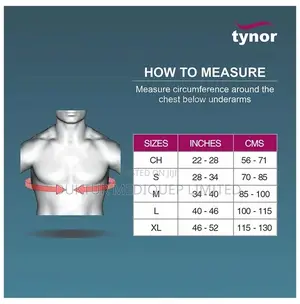 Tynor A-33 Posture Corrector Large Grey
