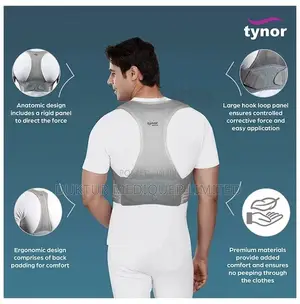 Tynor A-33 Posture Corrector Large Grey