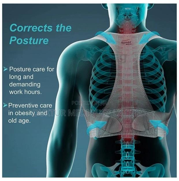 Tynor A-33 Posture Corrector Large Grey - thumbnail 4