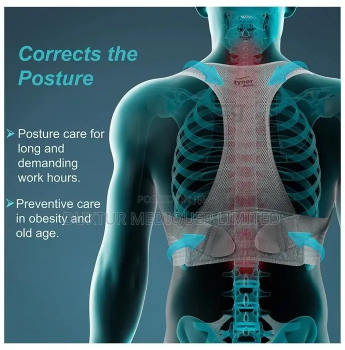 Tynor A-33 Posture Corrector Large Grey