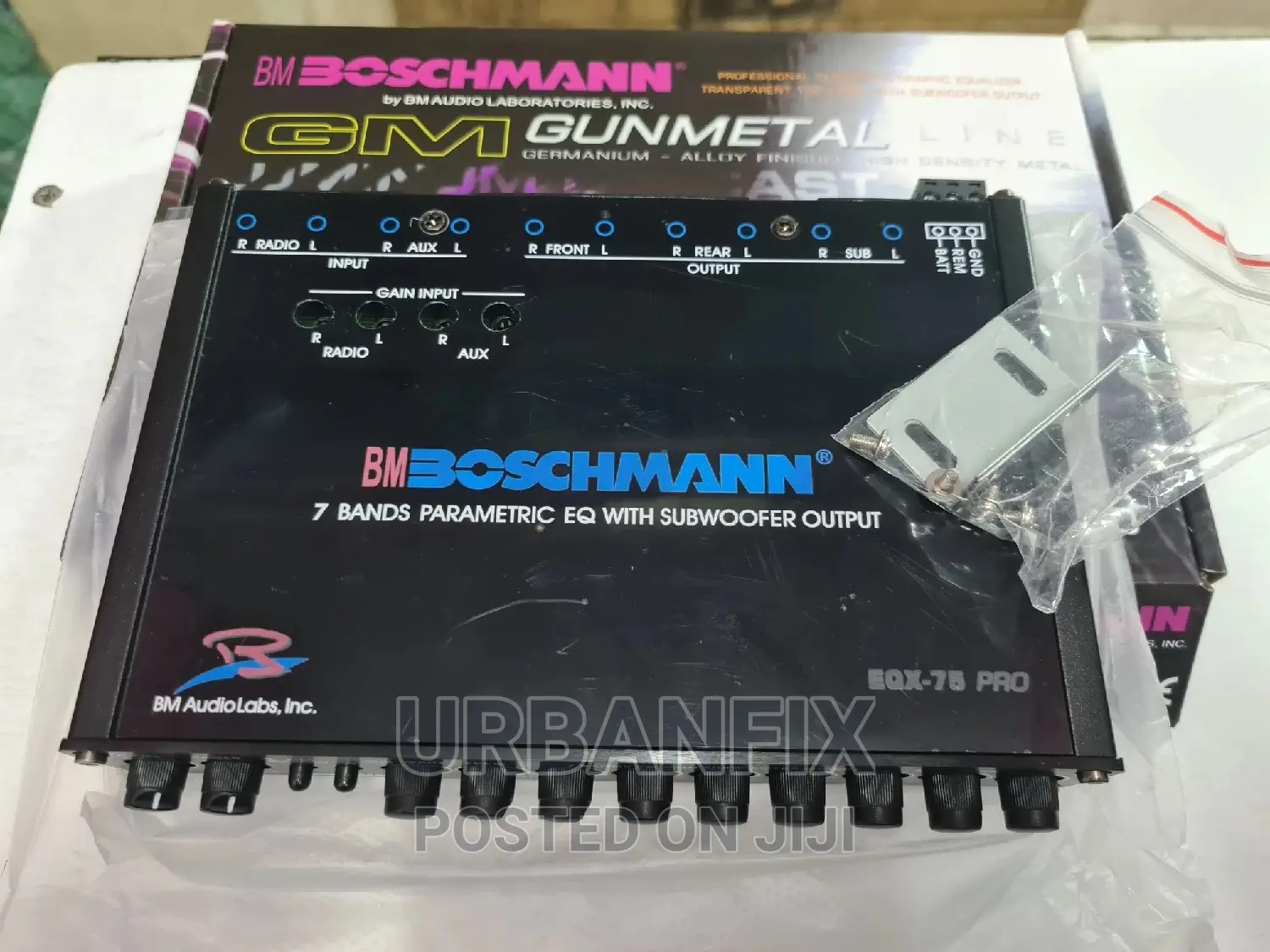 Boschmann EQX-75PRO 7 Band Equalizer