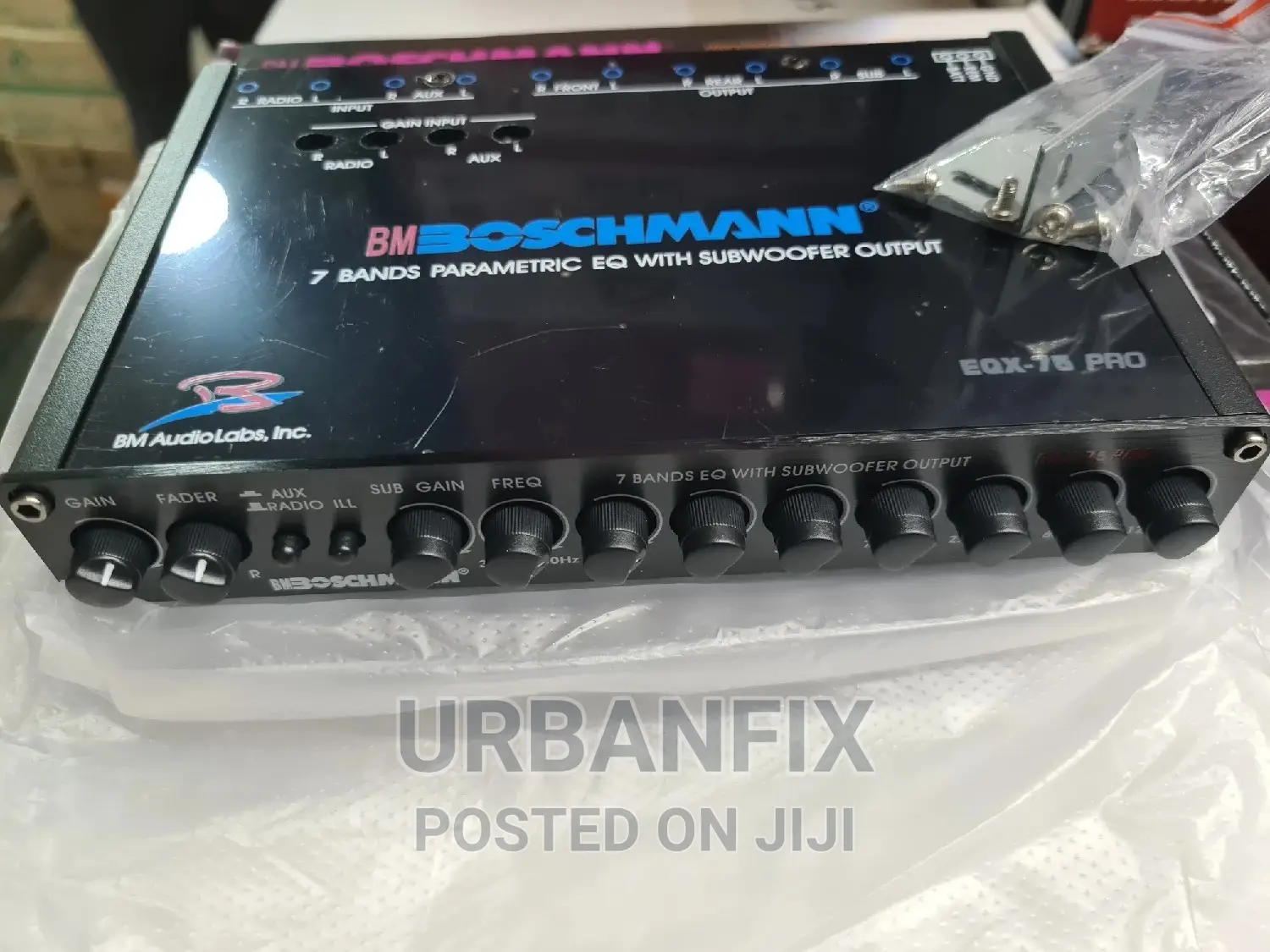 Boschmann Eqx-75pro 7 Band Graphic Equalizer