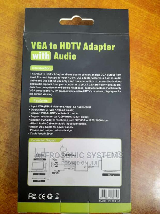 VGA to HDMI Converter With Audio