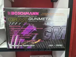 Boschmann 7 Band Parametric Graphic Equalizer