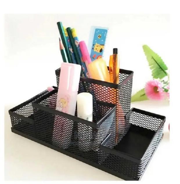 Pen Holder Mesh Black - thumbnail 2